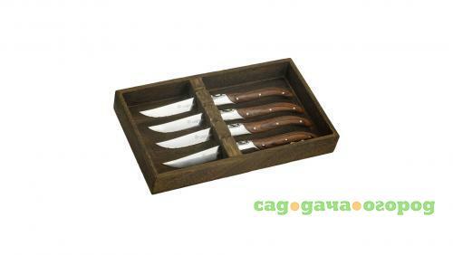 Фото Набор ножей для стейка Legnoart, FASSONA, 5 предметов