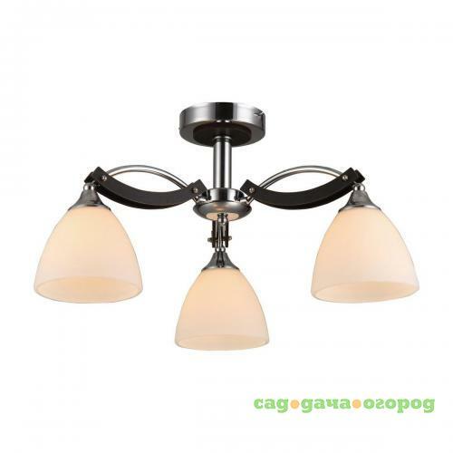 Фото Потолочная люстра IDLamp Fayora 287/3PF-Blackchrome