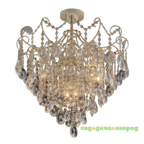 Фото Потолочная люстра IDLamp Grace 299/6PF-Whitepatina