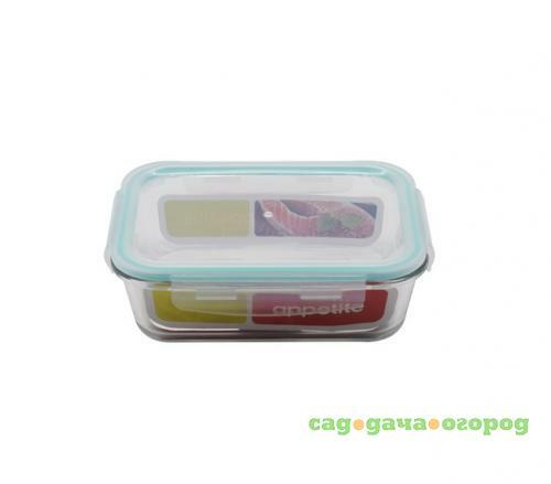 Фото Контейнер для хранения пищевых продуктов APPETITE, 1 л, бирюзовый