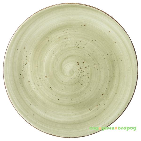 Фото Тарелка PETYE RUSTICS JADE, 22,8 см., цвет зеленый