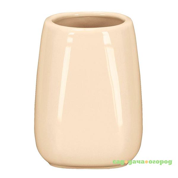 Фото Cone Beige Стакан (керамика/бежевый), Д 7,5х В11 см