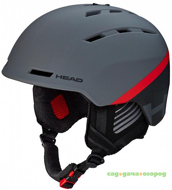 Фото Шлем зимний Head 18-19 Varius Anthracite/Red