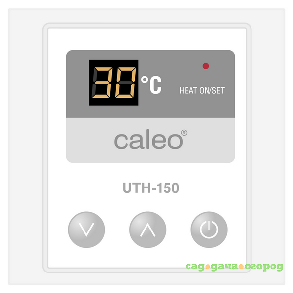 Фото Терморегулятор встраиваемый Caleo UTH-150 белый 2 кВт