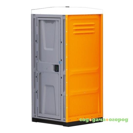 Фото Туалетная кабина Lex Group Toypek оранжевая собранная