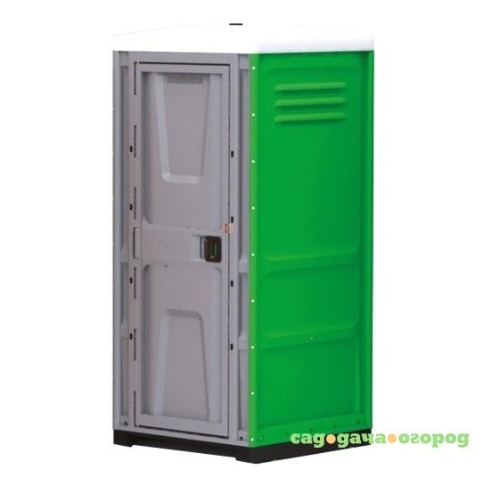 Фото Туалетная кабина Lex Group Toypek зелёная собранная