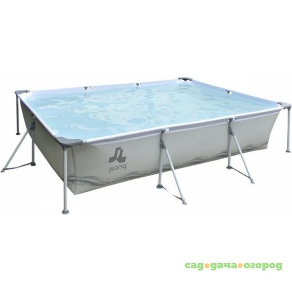 Фото Бассейн каркасный Jilong Rectangular Steel Frame Pools 17441EU 300х207х70 см