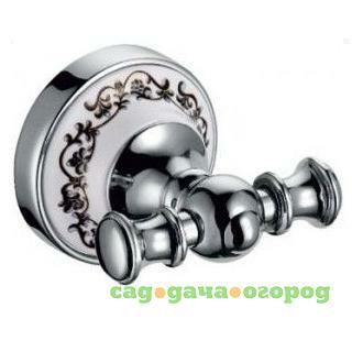 Фото Крючок для ванной Fixsen Bogema FX-78505A двойной