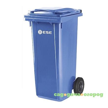 Фото Контейнер пластиковый для мусора Ese 120 л синий