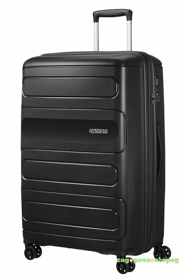 Фото Чемодан American Tourister Sunside черный L