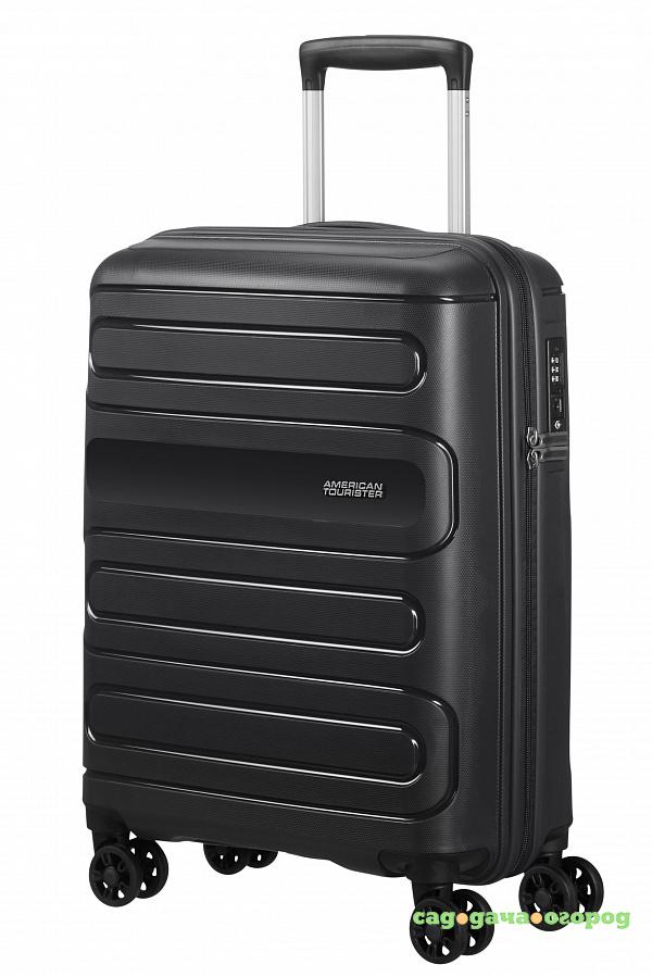 Фото Чемодан American Tourister Sunside черный S