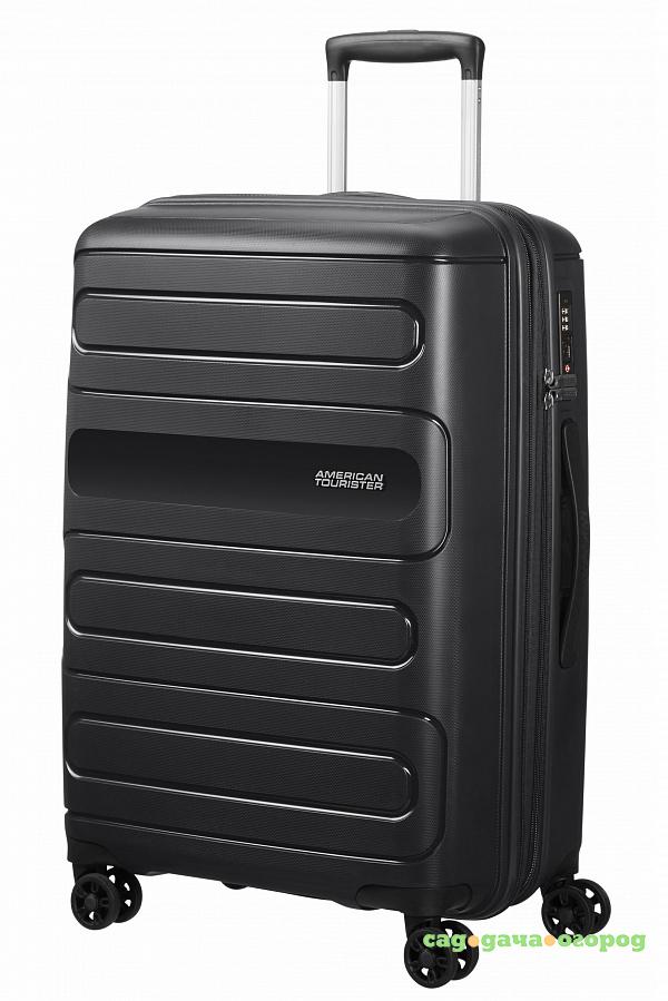 Фото Чемодан American Tourister Sunside черный M