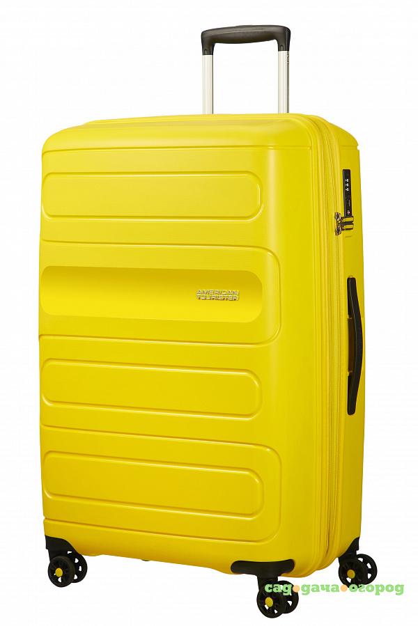 Фото Чемодан American Tourister Sunside желтый L