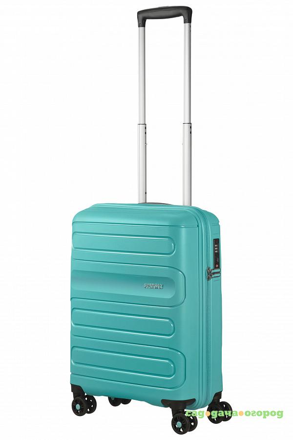 Фото Чемодан American Tourister Sunside бирюзовый M