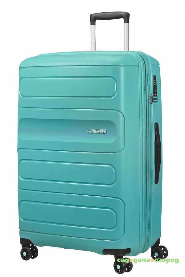 Фото Чемодан American Tourister Sunside бирюзовый L