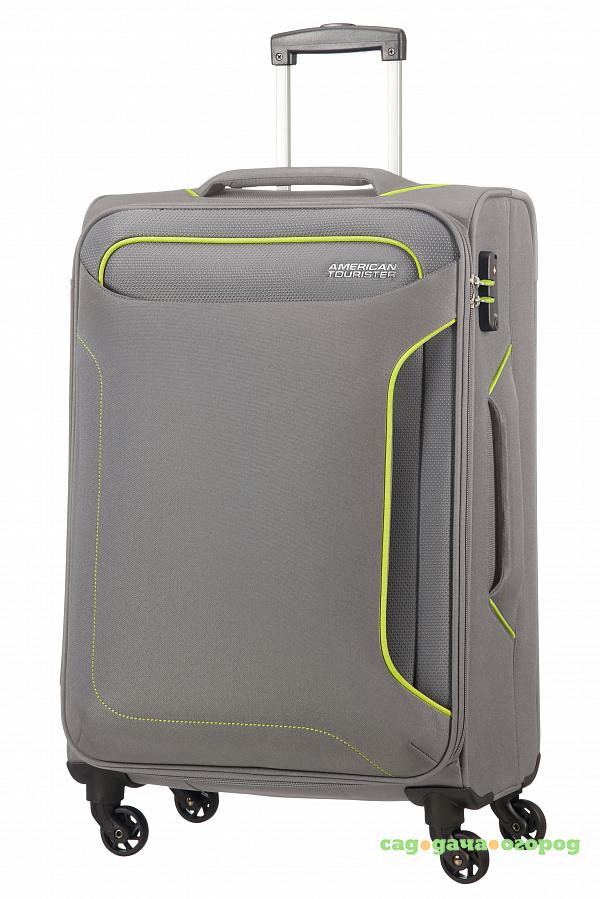 Фото Чемодан American Tourister Holiday Heat серый M