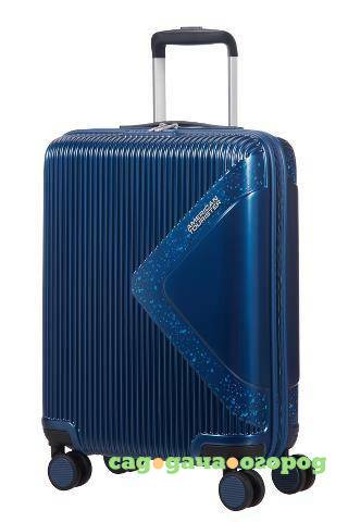 Фото Чемодан American Tourister Modern dream синий с блеском S