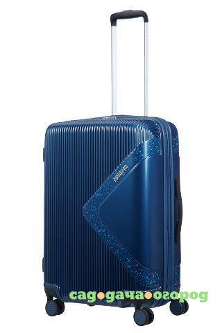 Фото Чемодан American Tourister Modern dream синий с блеском M