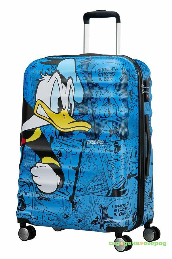 Фото Чемодан American Tourister Доналд Дак Wavebreaker Disney Spinner L