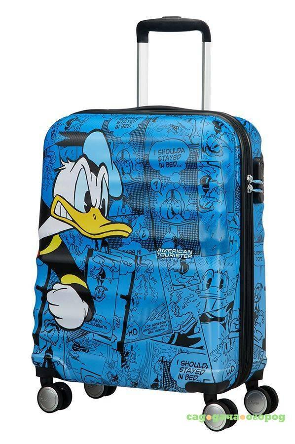 Фото Чемодан American Tourister Доналд Дак Wavebreaker Disney Spinner S