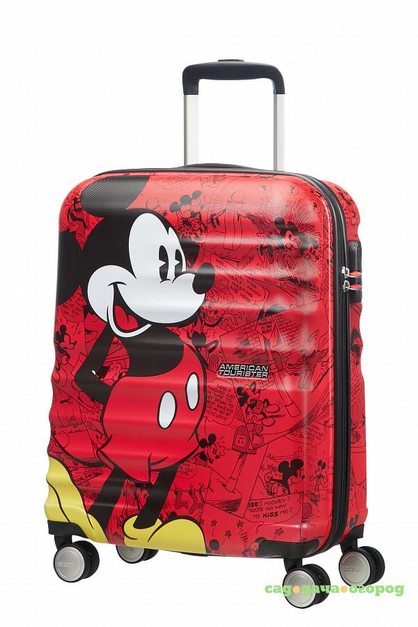 Фото Чемодан American Tourister Микки Wavebreaker Disney Spinner M