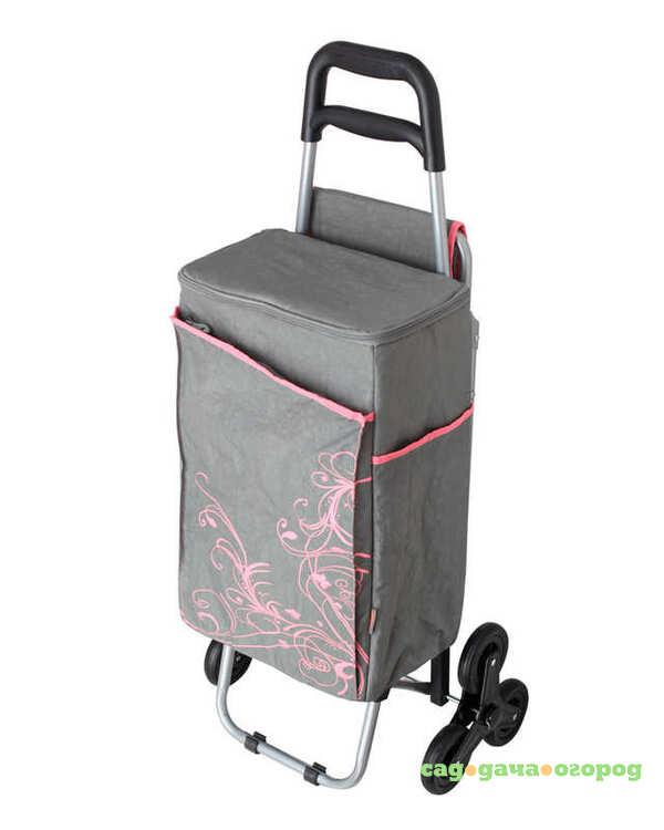 Фото Сумка-холодильник на колесиках Thermos Wheeled Shopping Trolley Grey 28 л