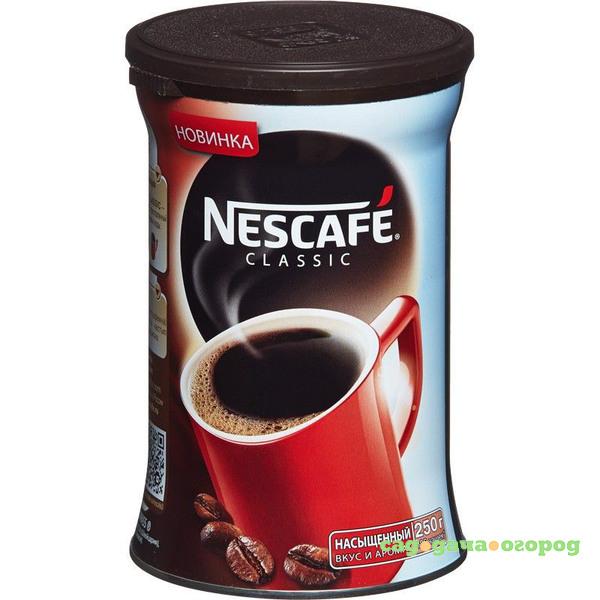 Фото Кофе растворимый Nescafe Classic 250 г