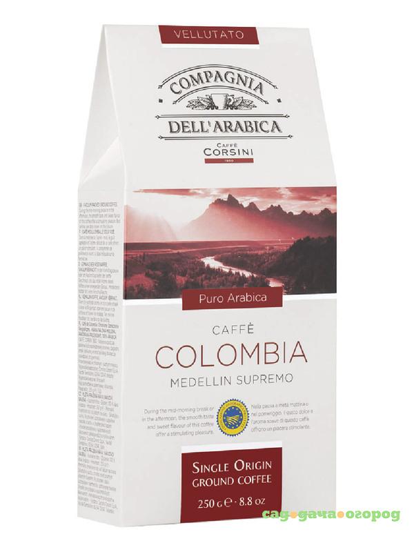 Фото Кофе молотый Compagnia Dell'Arabica Colombia Medellin Supremo 250 г