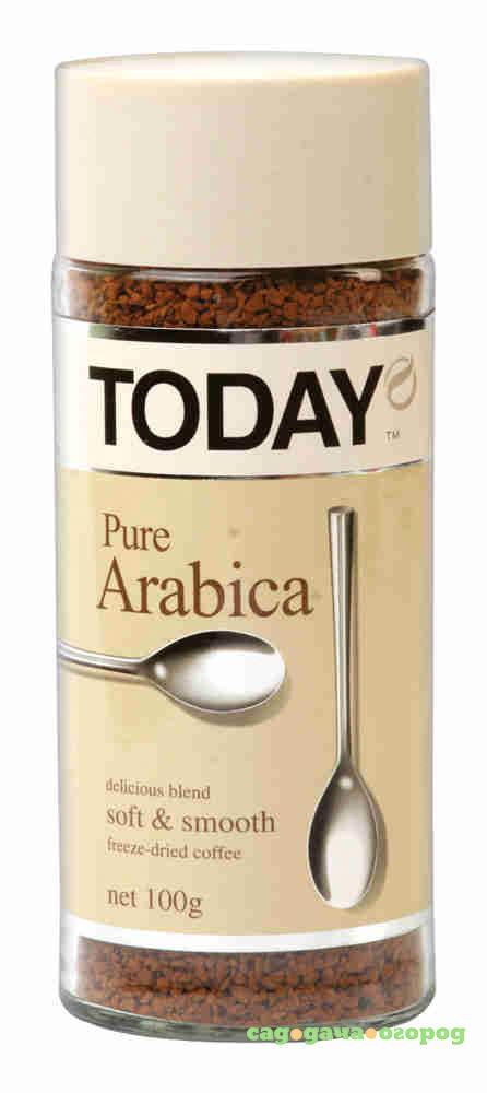 Фото Кофе растворимый Today Pure Arabica 95 г