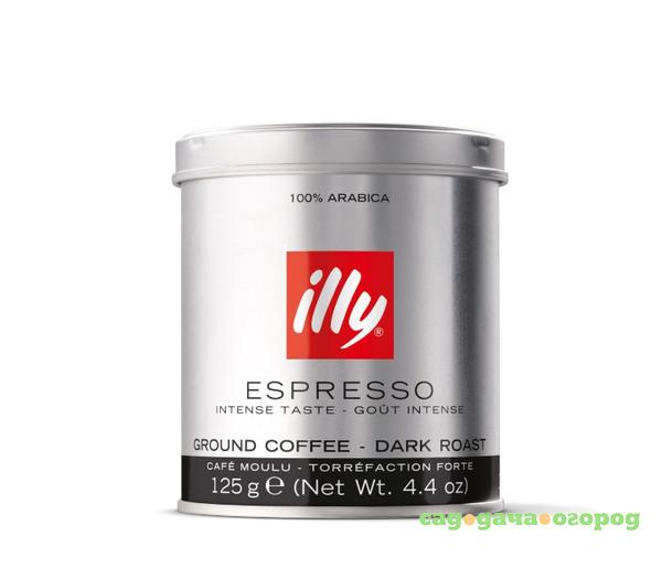 Фото Кофе молотый Illy Espresso темной обжарки 125 г