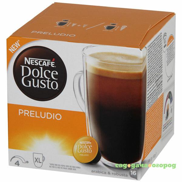 Фото Кофе в капсулах Nescafe Dolce Gusto Preludio 16 шт