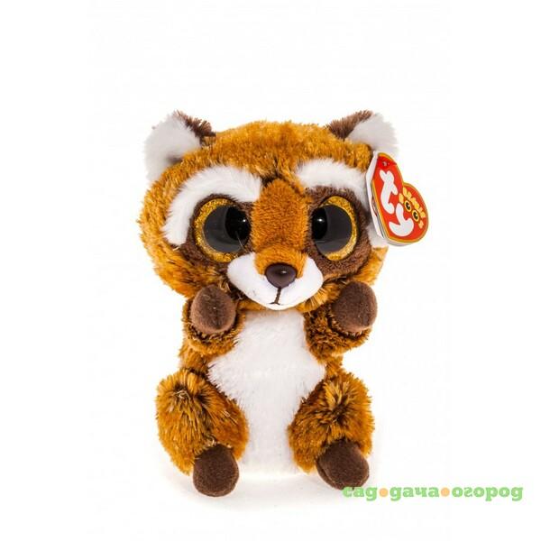 Фото Мягкая игрушка TY Beanie Boo's Енот Rusty 15 см