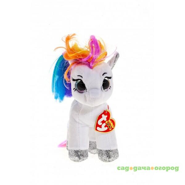 Фото Мягкая игрушка TY Beanie Babies Белый пони Starr 15 см