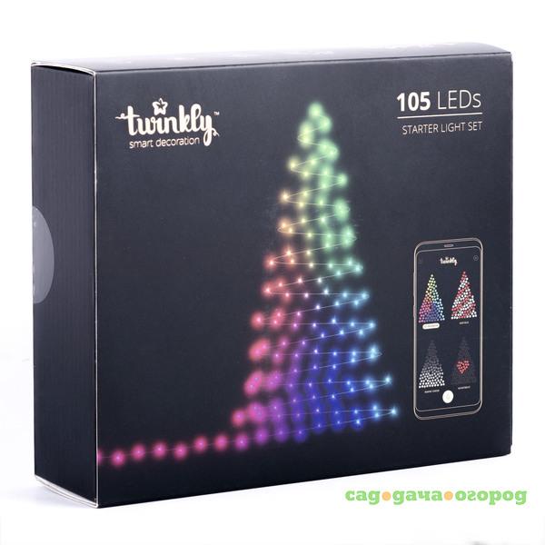 Фото Smart-гирлянда 105 LED-лампочек 3 цвета Twinkly (tw-105-s-ru-mm)
