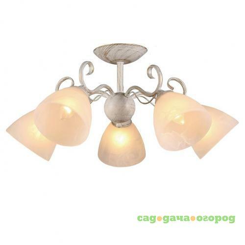 Фото Потолочная люстра IDLamp Olsa 278/5PF-Whitepatina