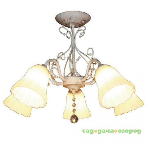 Фото Подвесная люстра IDLamp Milana 276/5PF-Whitepatina