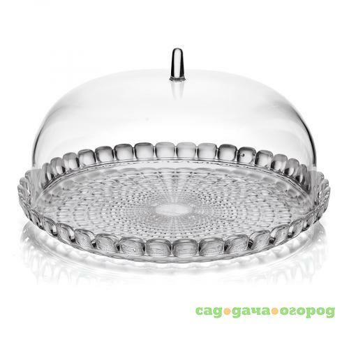 Фото Блюдо сервировочное guzzini, Tiffany S, 30*16 см, серый