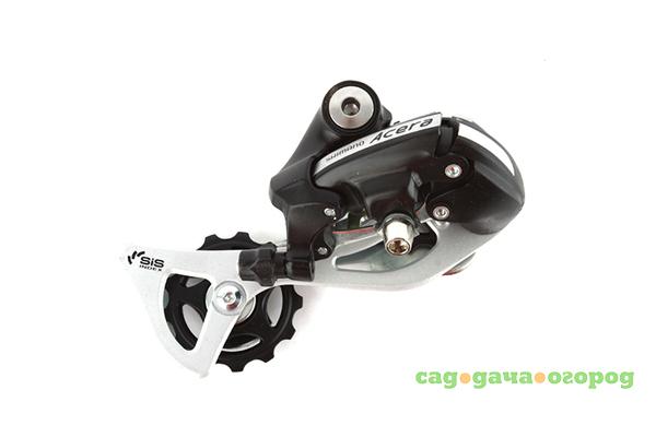 Фото Переключатель задний, RD-M360, ACERA, 8 ск., 11 - 34, под петух, подвод - обратный, SHIMANO (черный, CRD208000022)