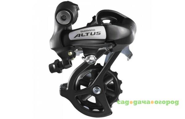 Фото Переключатель задний, ARDM310DL, ALTUS, 8 ск., под петух, подвод - обратный, SHIMANO (черный, ARDM310DL)