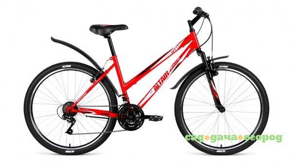 Фото ALTAIR MTB HT 26 2.0 Lady (рост 15") 2018 (красный, RBKN8MN6H003)