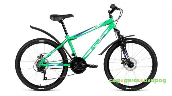 Фото ALTAIR MTB HT 24 3.0 disc (рост 14") 2017-2018 (светло-зеленый, RBKT71N4P007)