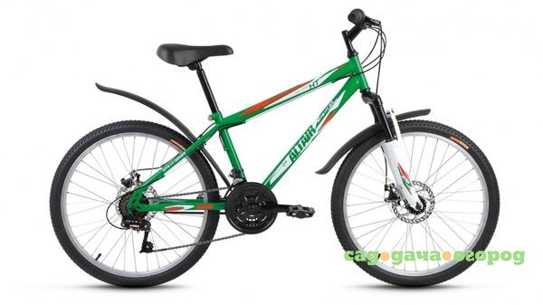 Фото ALTAIR MTB HT 24 disc (рост 14") 2016-2017 (желтый, RBKT71N4P004)