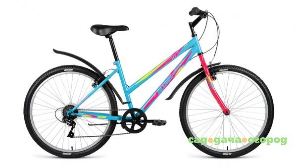 Фото ALTAIR MTB HT 26 1.0 Lady (рост 17") 2017 (бирюзовый, RBKN8MN66011)