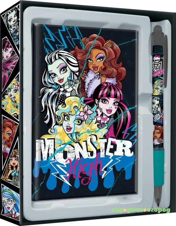 Фото Набор канцелярский Monster High 2 пр.