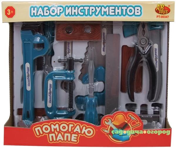 Фото Игровой набор ABtoys «Помогаю папе: набор инструментов»