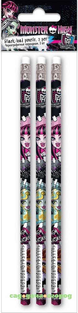 Фото Чернографитных Monster High 3 шт