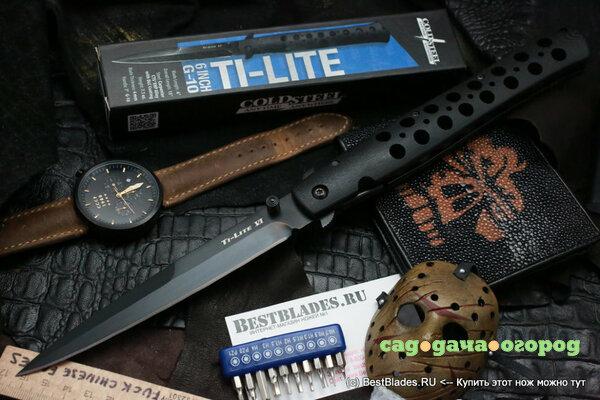 Фото Нож Cold Steel 26AGSTX 6 Ti-Lite with G-10 Handle