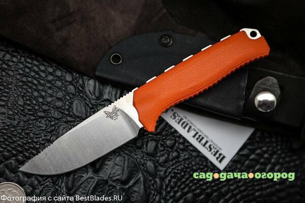 Фото Нож с фиксированным клинком Benchmade 15008-ORG Steep Mountain