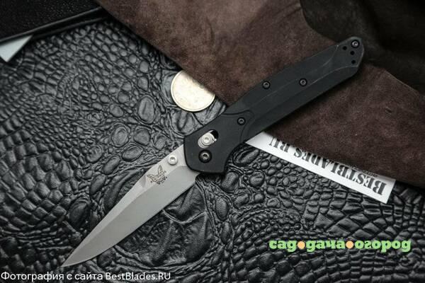 Фото Складной нож Benchmade 943 Osborne BLK MCP