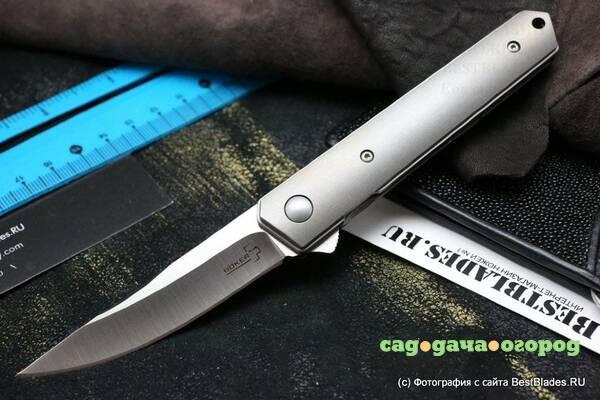 Фото Нож Boker 01bo290 Kwaiken Mini Flipper Titan